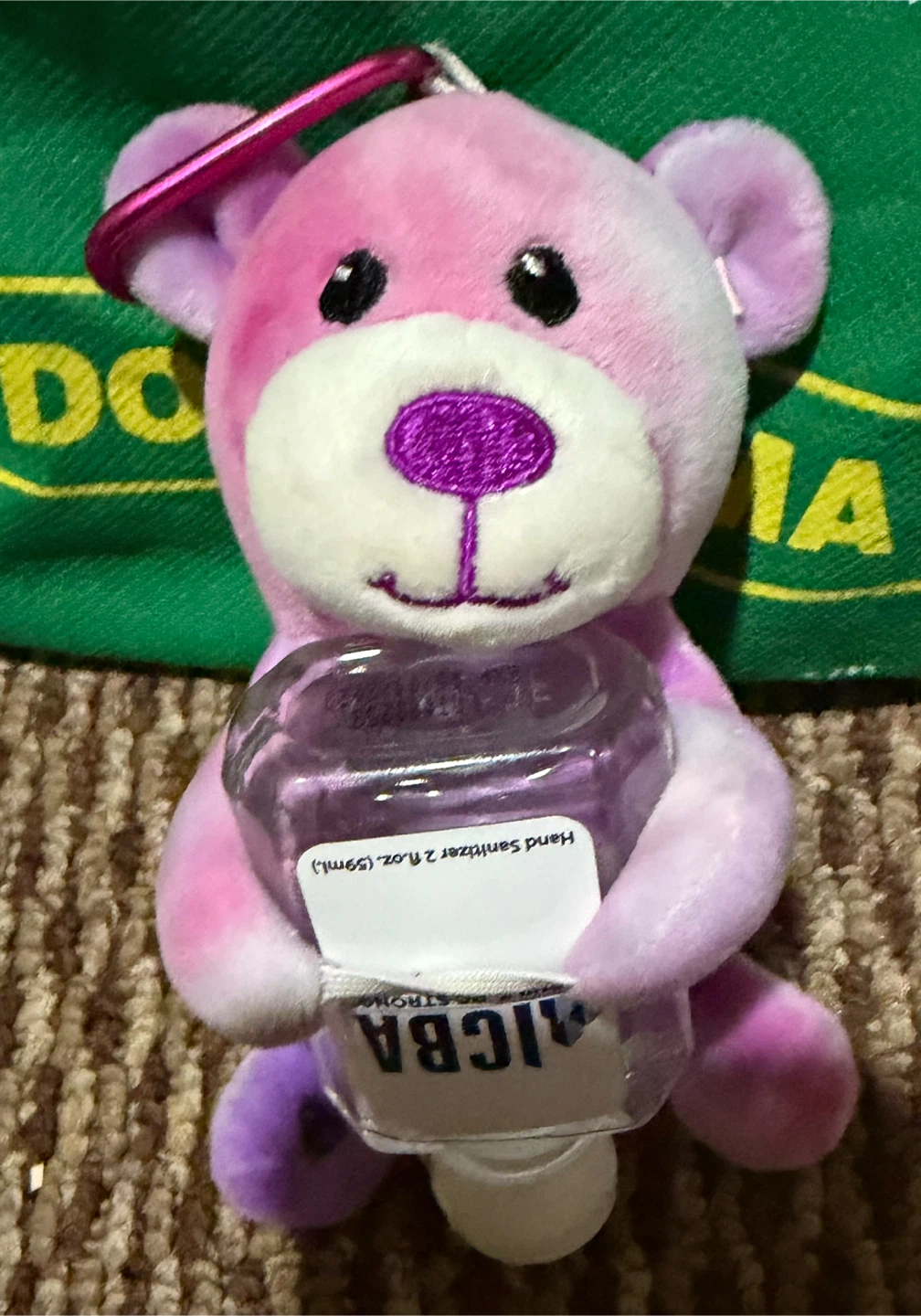 Bear Hand Sanitizer Holder
