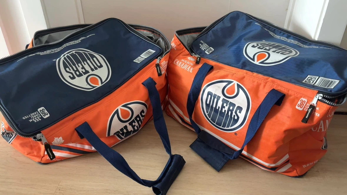 Molson Canadian 2010s Edmonton Oilers Cooler Bag - photo 3