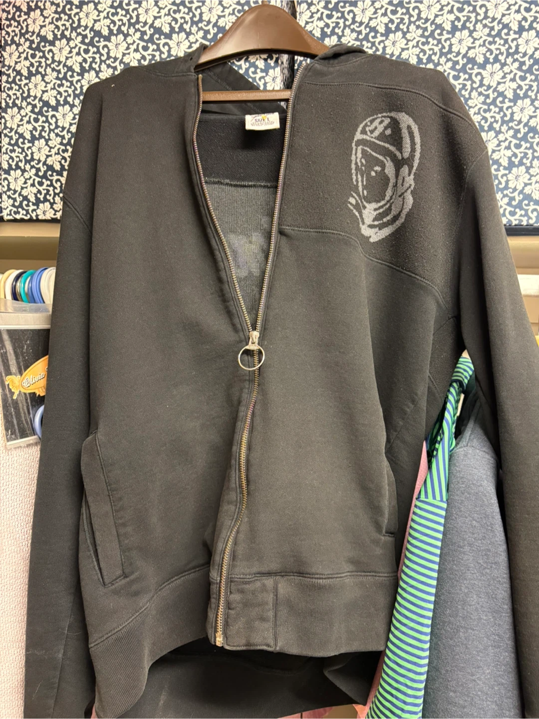 Billionaire Boys Club Black Zip-Up Hoodie