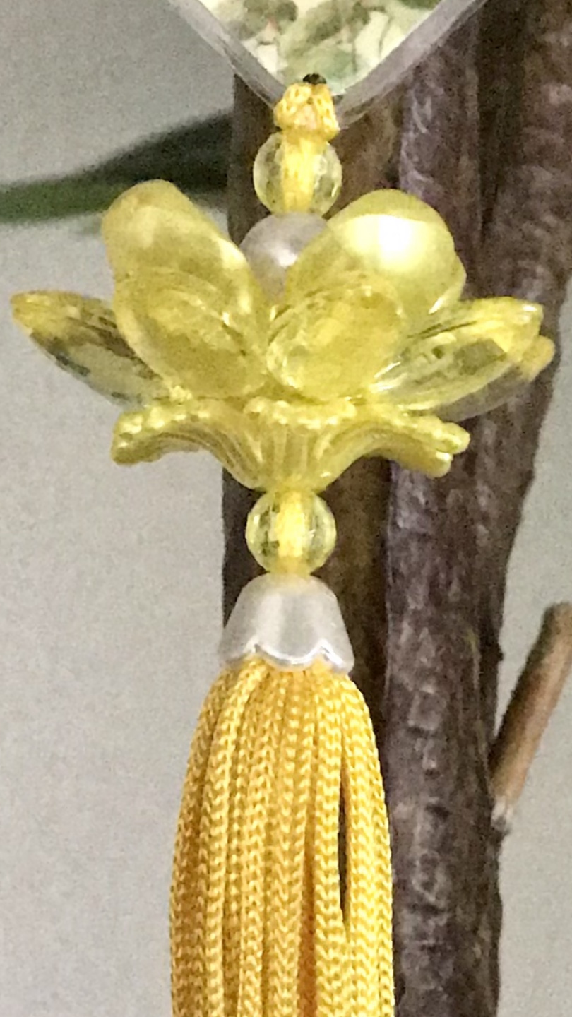 Pretty Charm/Ornament: “Truthfulness, Compassion, Forbearance” - photo 3
