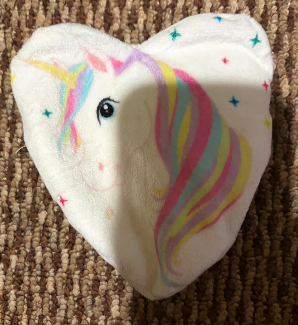 Unicorn Plush Heart hand warmer