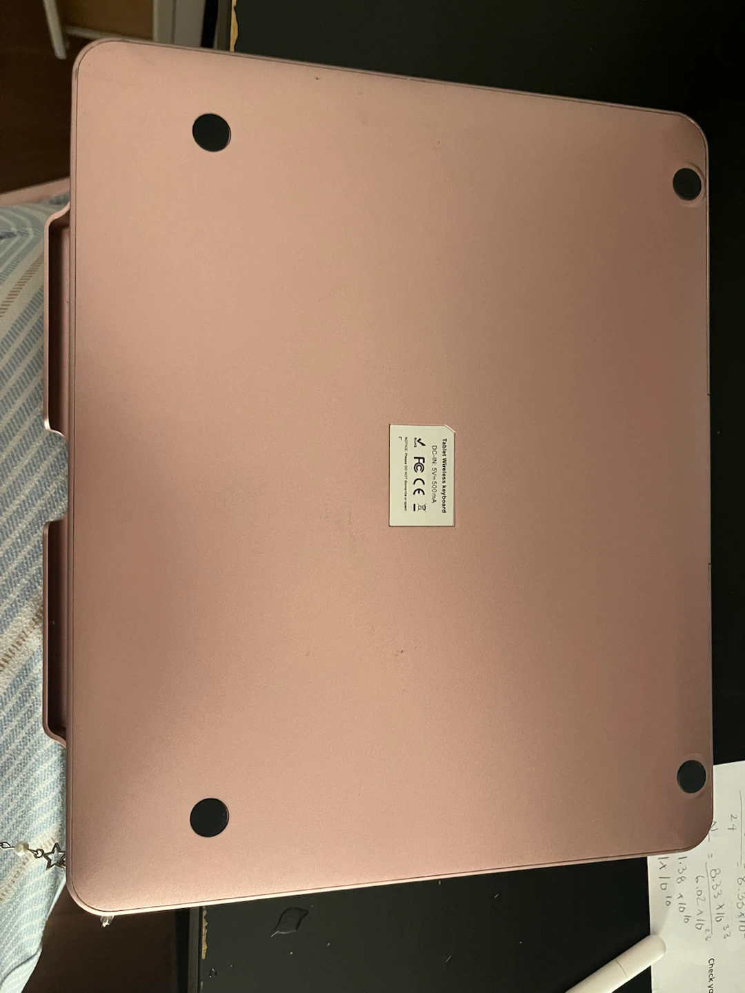 ipad 13inch keybored case pink and cute - photo 4