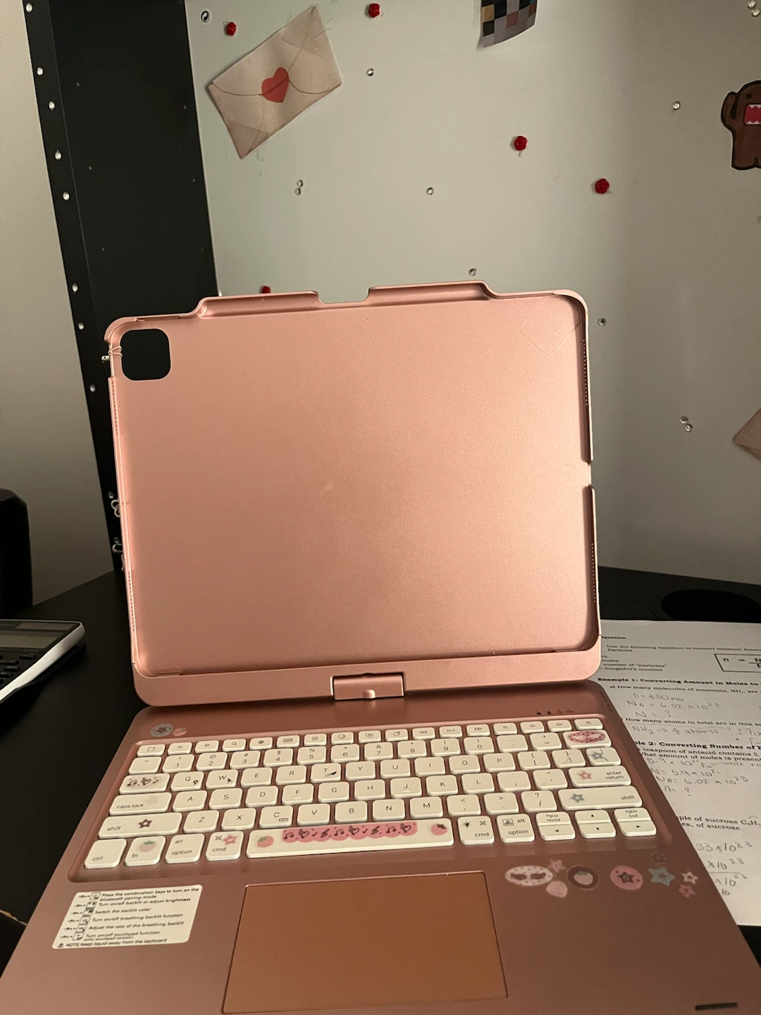 ipad 13inch keybored case pink and cute - photo 5