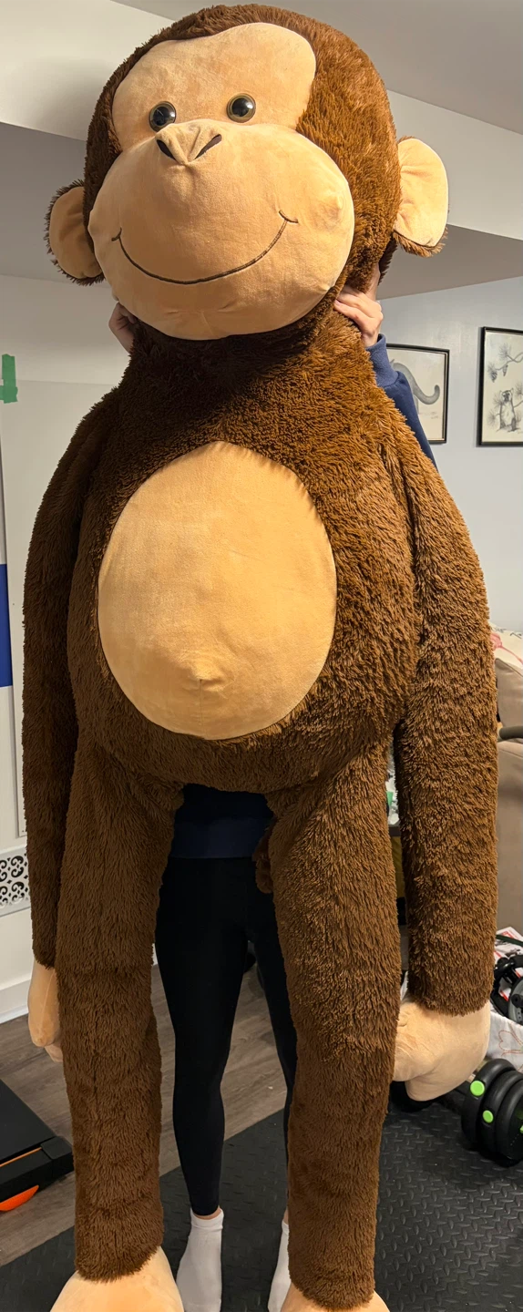 Extra Large Plush Monkey Stuffed Animal