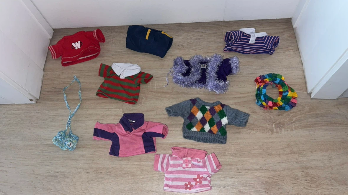 Webkinz Ganz 2000s Plush Doll Clothes Lot - photo 2