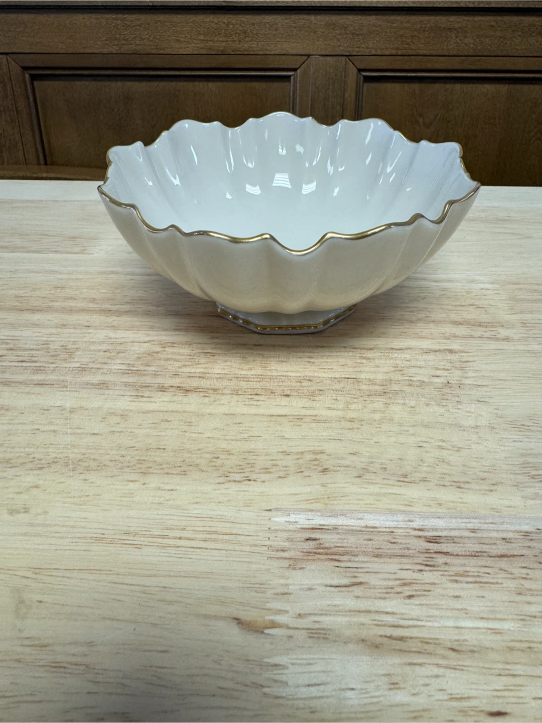 Lenox Scalloped Porcelain Bowl