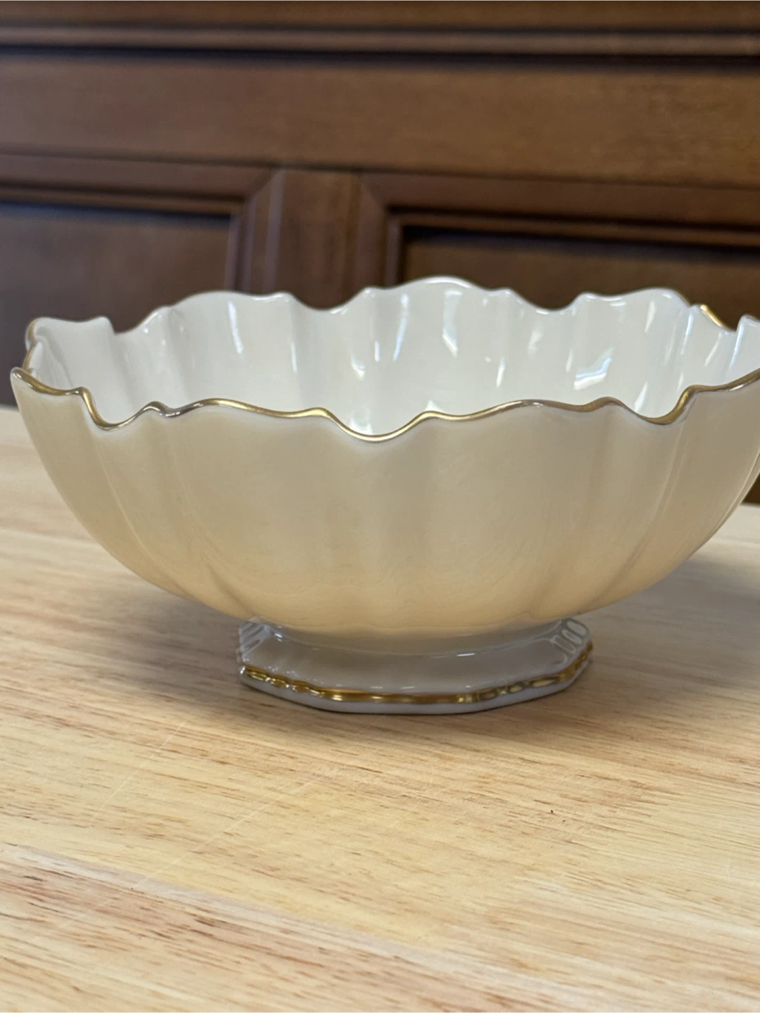 Lenox Scalloped Porcelain Bowl - photo 3