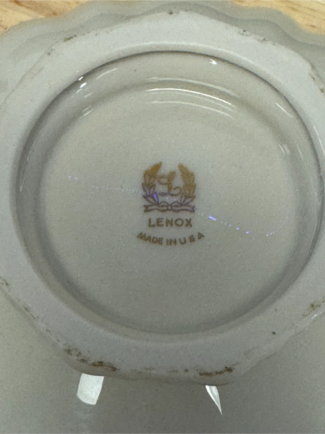 Lenox Scalloped Porcelain Bowl - photo 4