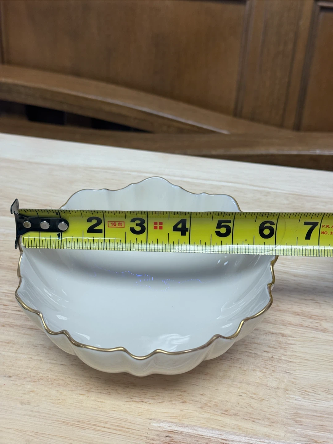 Lenox Scalloped Porcelain Bowl - photo 5