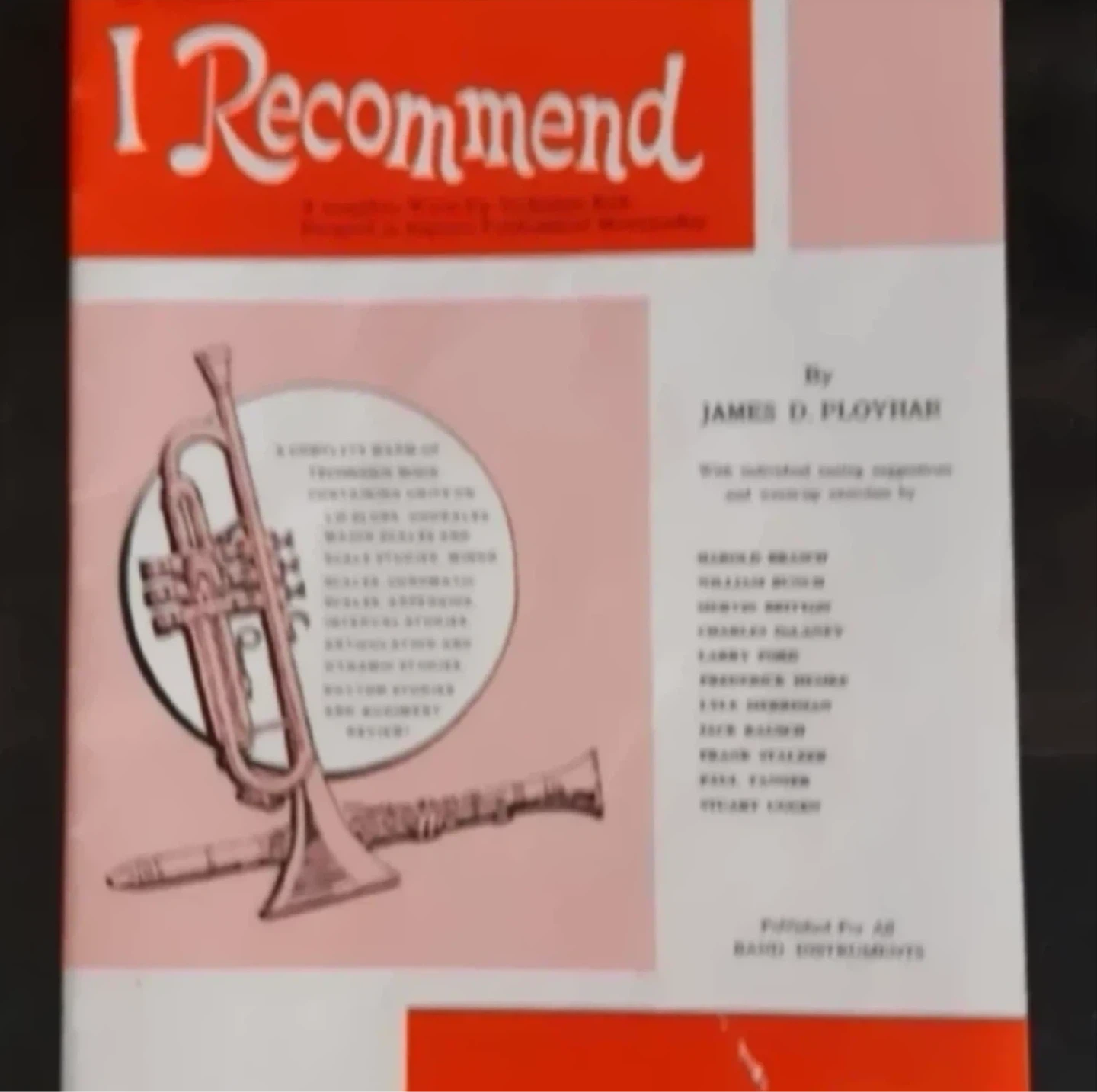 Clarinet Exercise Book
