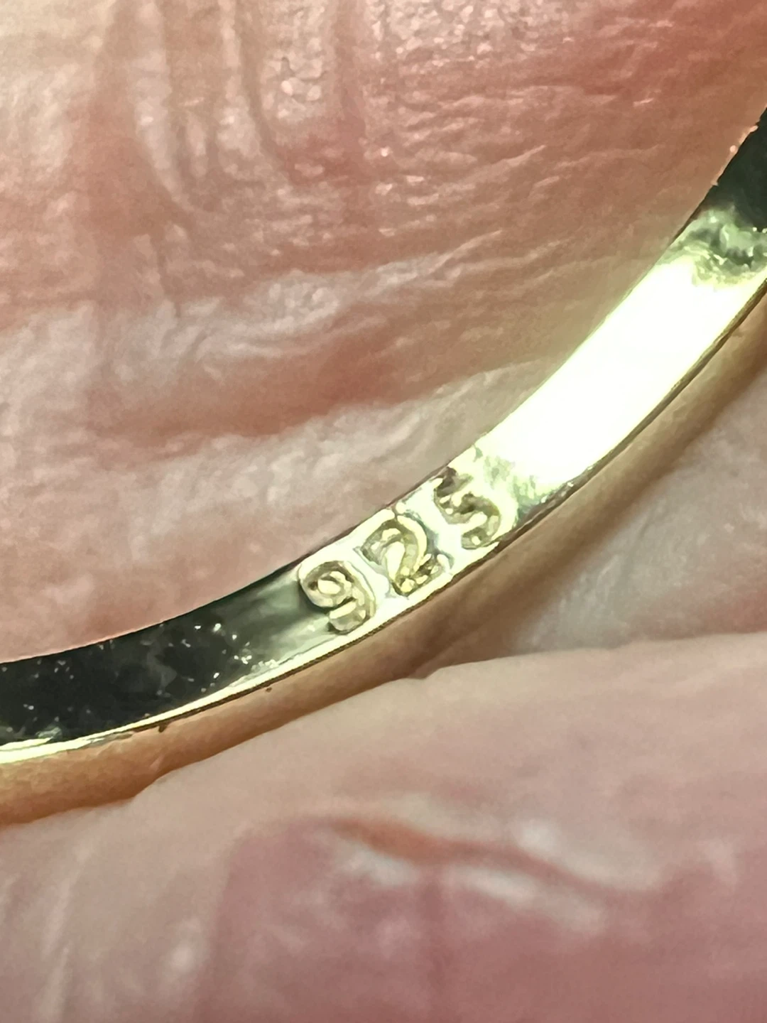 925 silver and moissanite 10 carat ring - photo 3