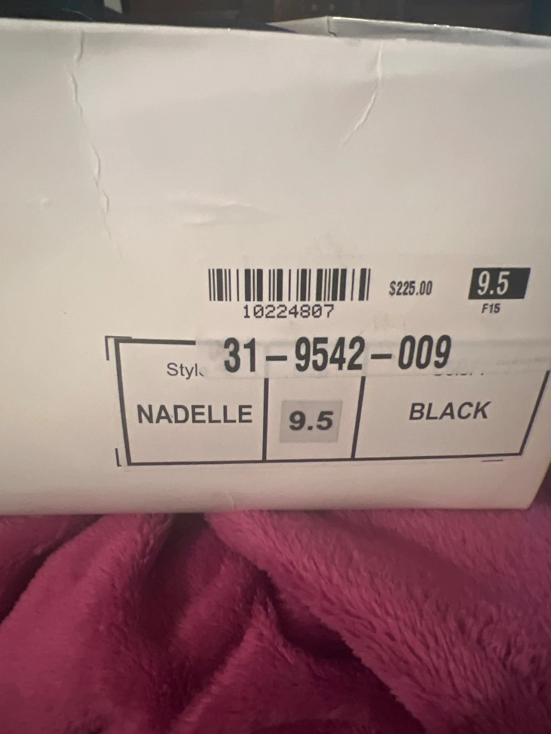 Nadelle Black Boots Size 9.5 - photo 2
