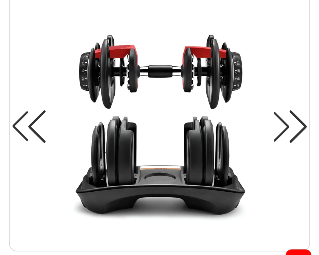 Adjustable Dumbbells (set of 2) 5-52.5 pounds - photo 3