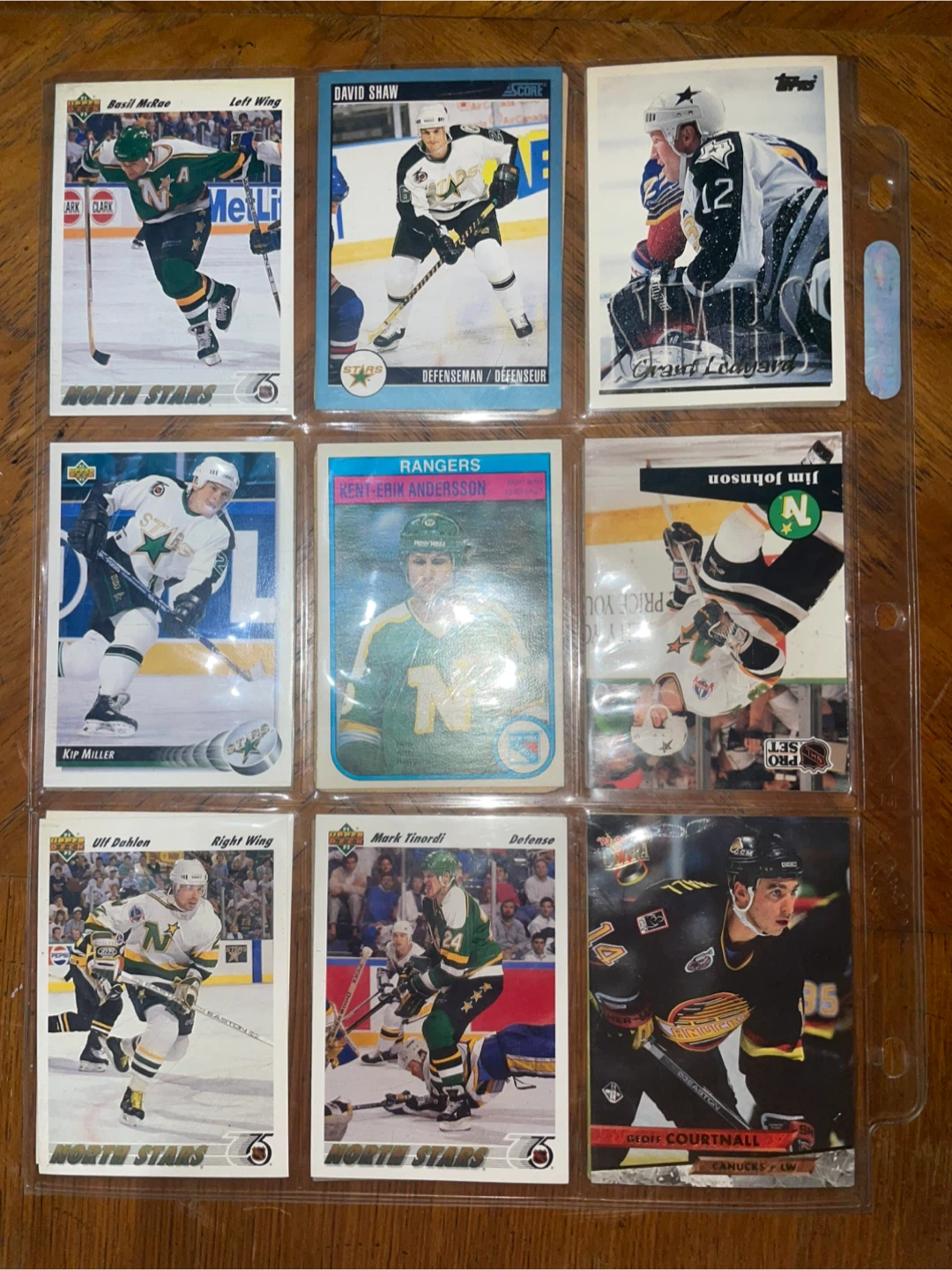 Minnesota North Stars Hockey Card Collection - photo 2