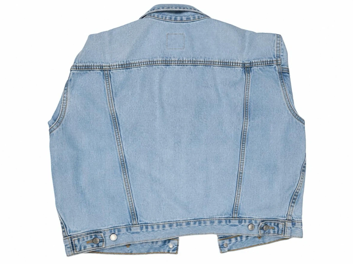 Levi's Signature Trucker Jacket Blue Denim Size XL Like New - photo 3