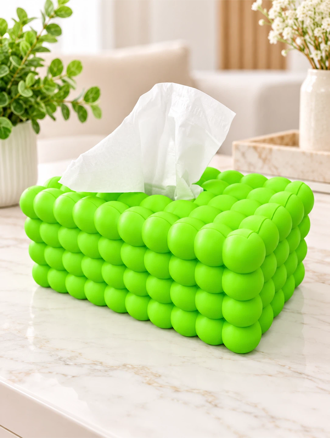 3D Printed Bubble Style Tissue Box Cover