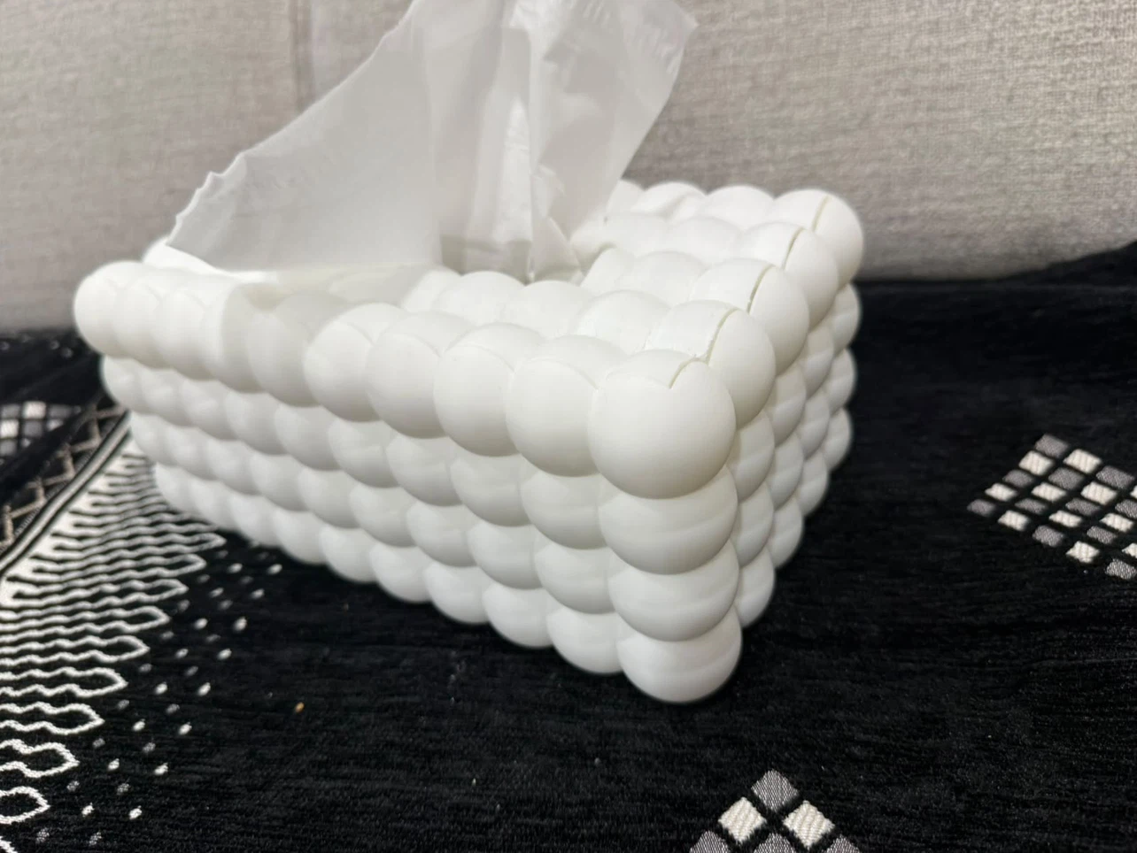 3D Printed Bubble Style Tissue Box Cover - photo 5