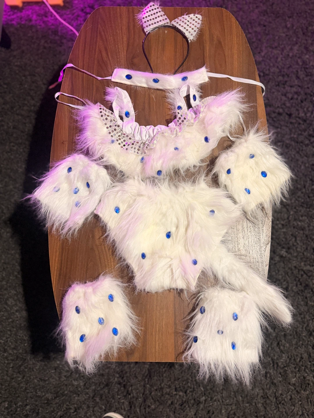 Kids Cat Faux Fur Costume - photo 3