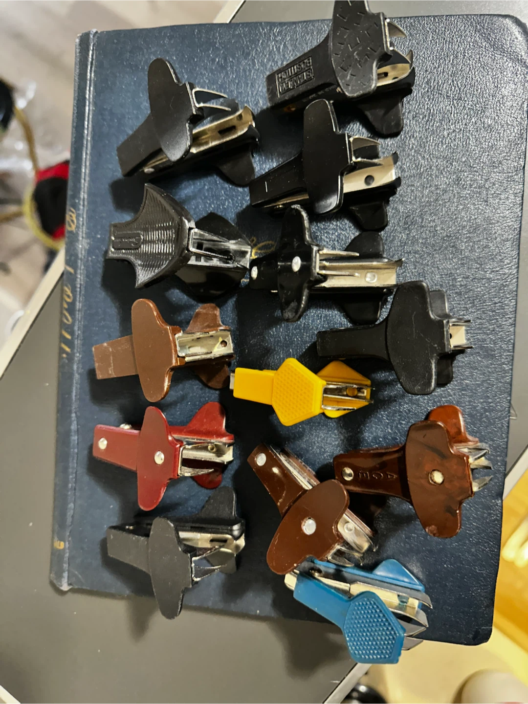 Vintage staple puller collection