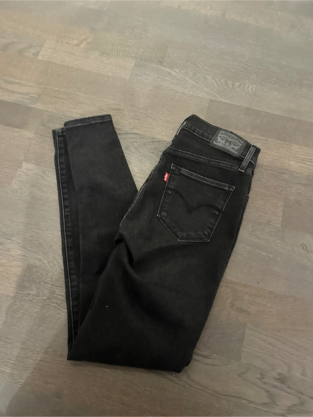 Levi's Black Skinny Jeans W25 L28