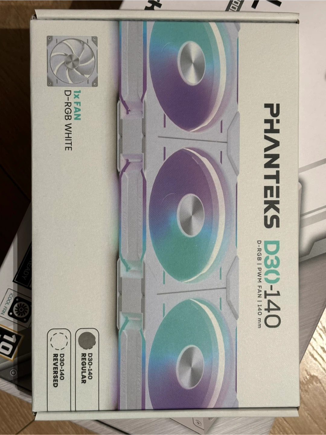 Phanteks D30-140 D-RGB White Fan - photo 4