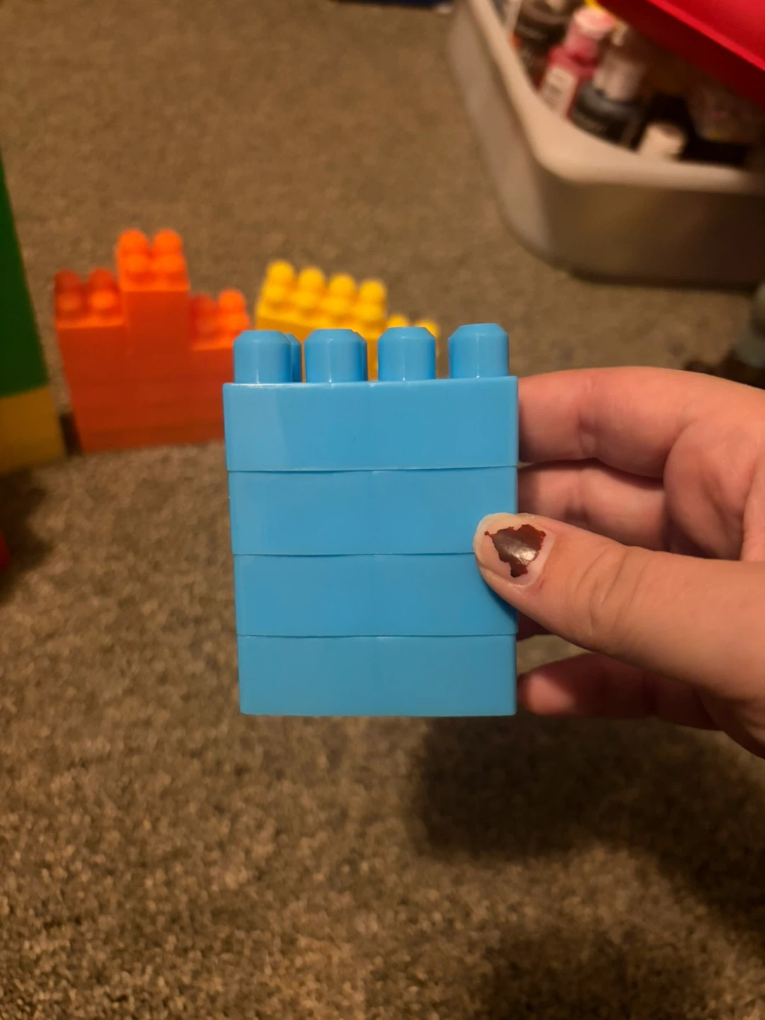 Large Colorful Building Blocks - photo 2