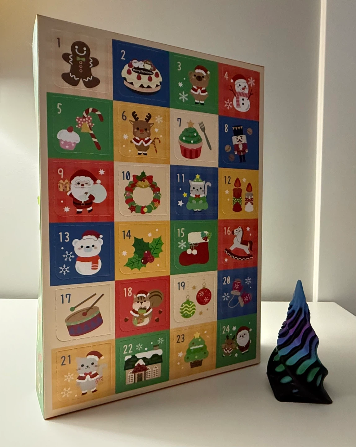 3D printed advent calendar
