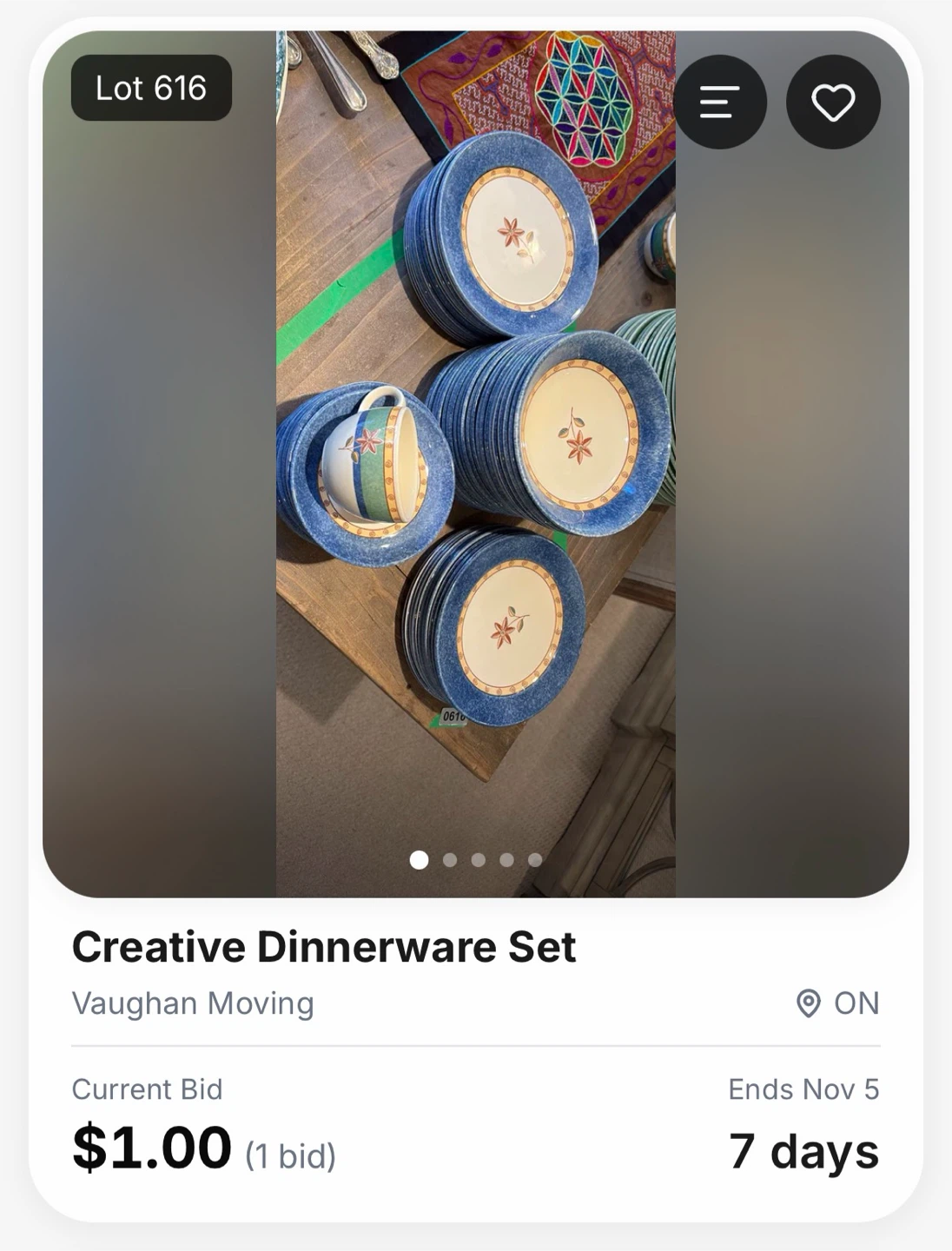 Creative Dinnerware Set