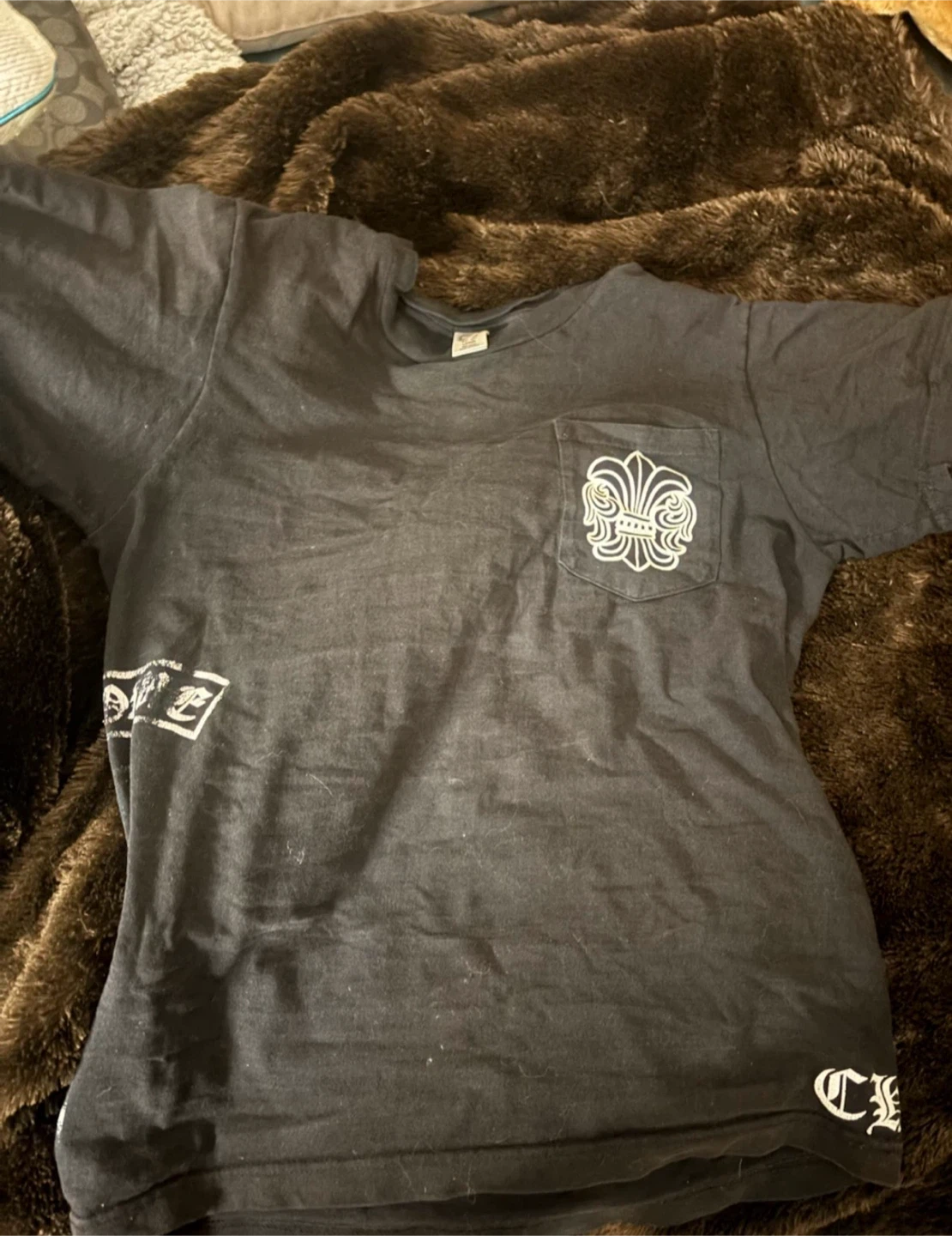 Chrome Hearts Black T-Shirt - photo 2