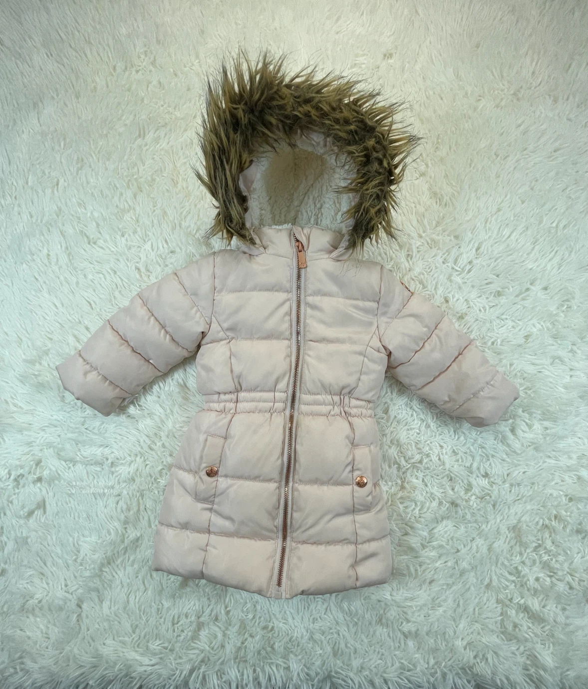 Kinsie Girl Pink Winter Jacket 18M