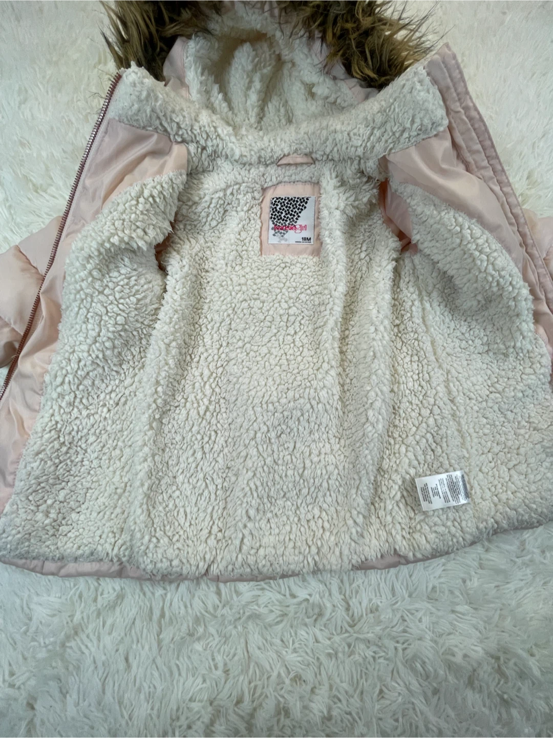 Kinsie Girl Pink Winter Jacket 18M - photo 5