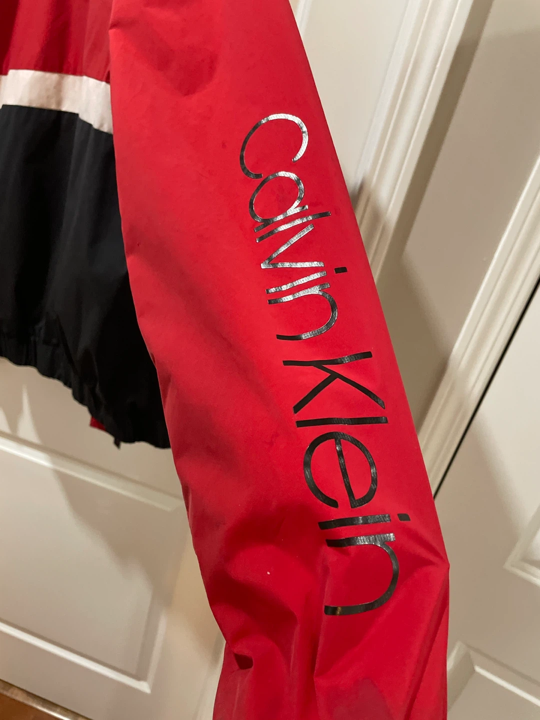 Calvin Klein Red, White, and Black Jacket - photo 2