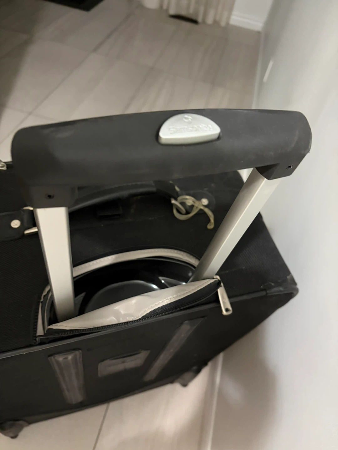 Samsonite Black Rolling Suitcase -expandable - photo 2