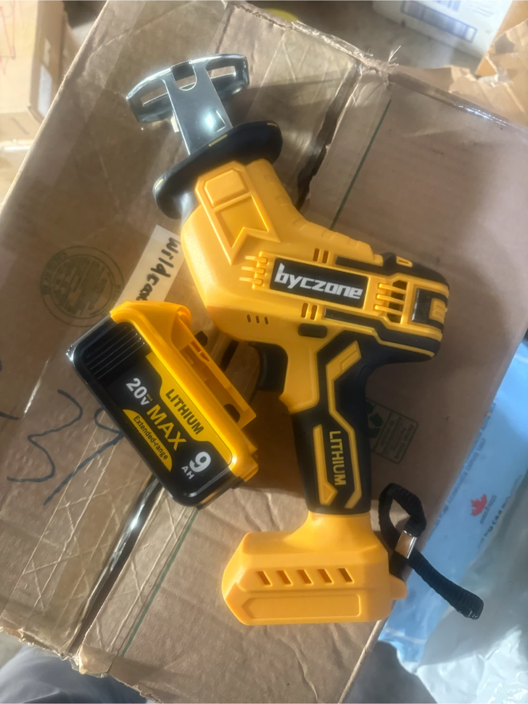 Byczone 20V Max Reciprocating Saw with Battery - photo 2