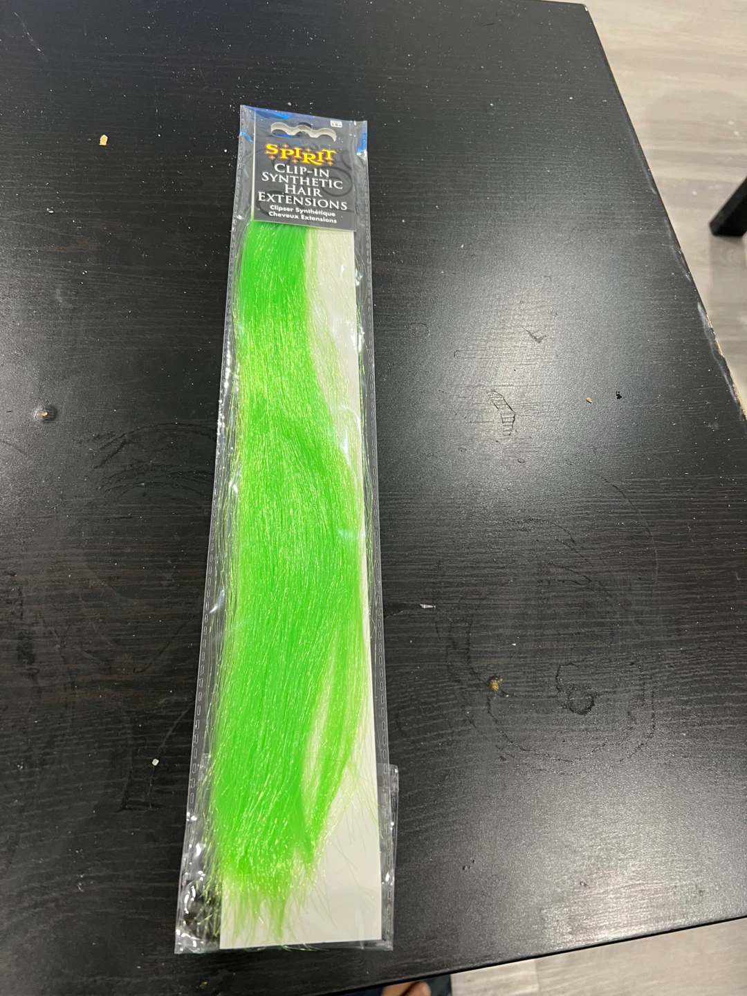 Spirit Neon Green Clip-in Synthetic Hair Extensions