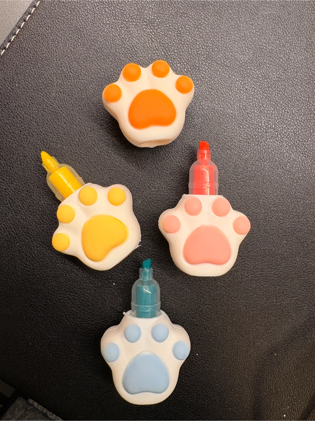New - Set of 3 Cat Paw Highlighters - photo 2