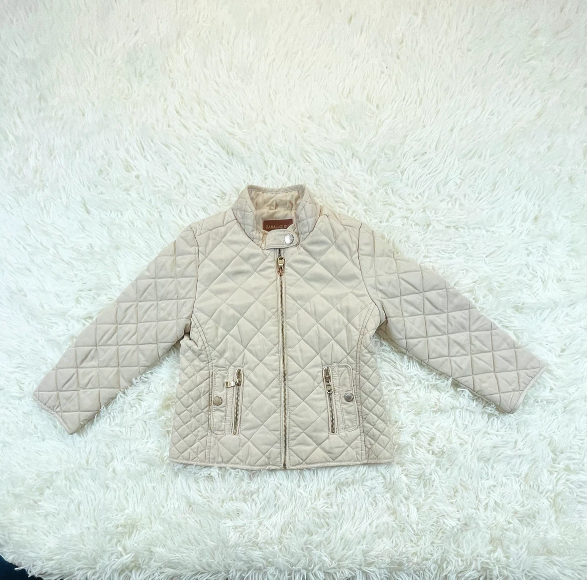 Zara for Girls Quilted Jacket - Size 5