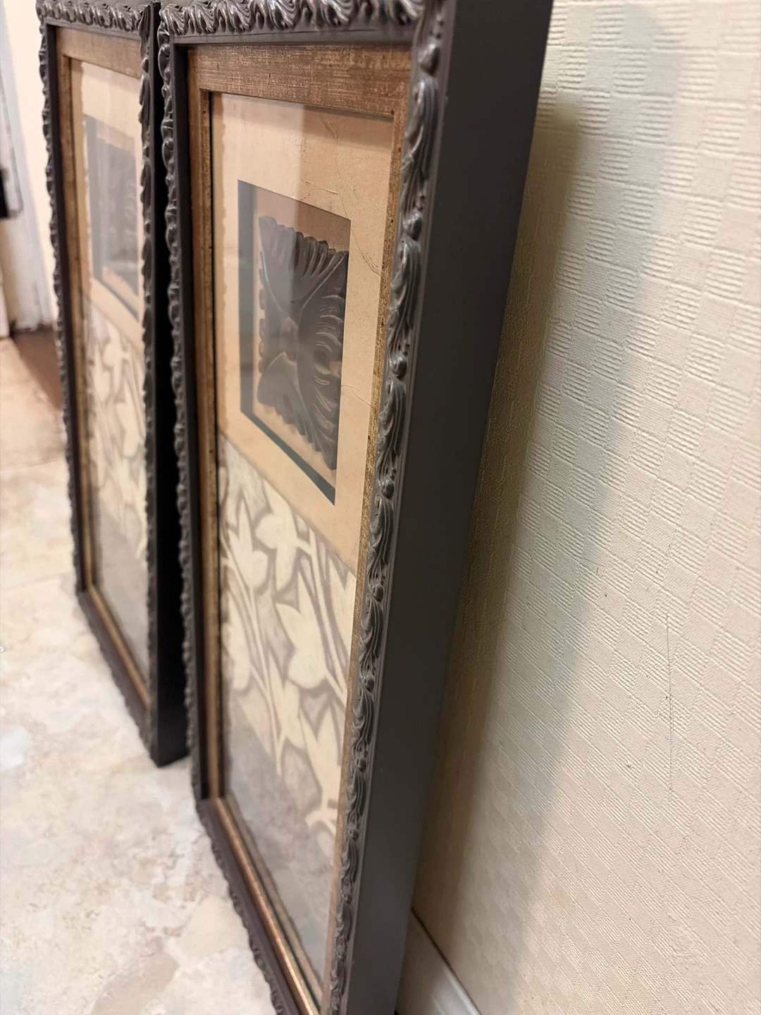 Set of Two Decorative Wall Art Framed Panels - photo 2