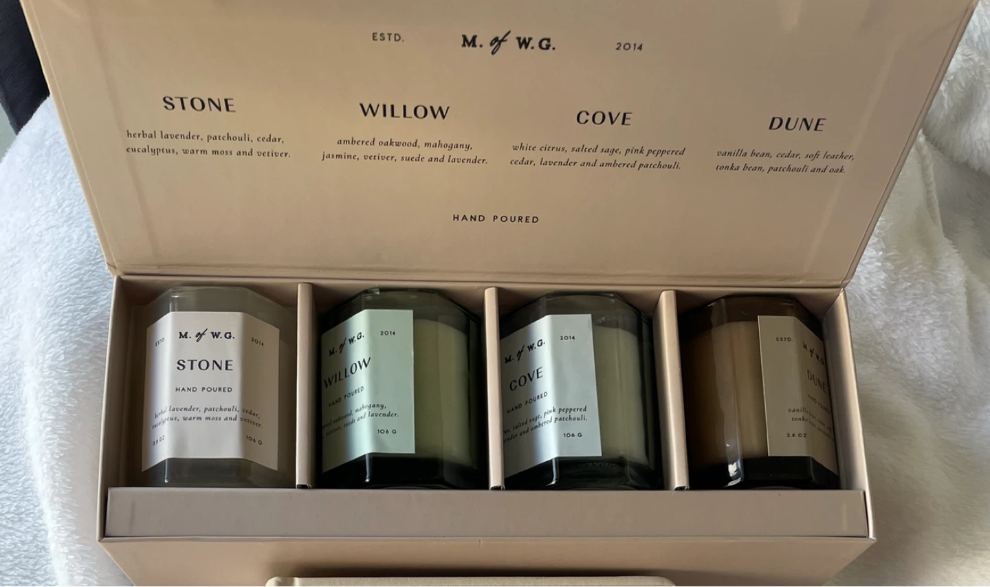 M. of W.G. Candle Set - photo 2