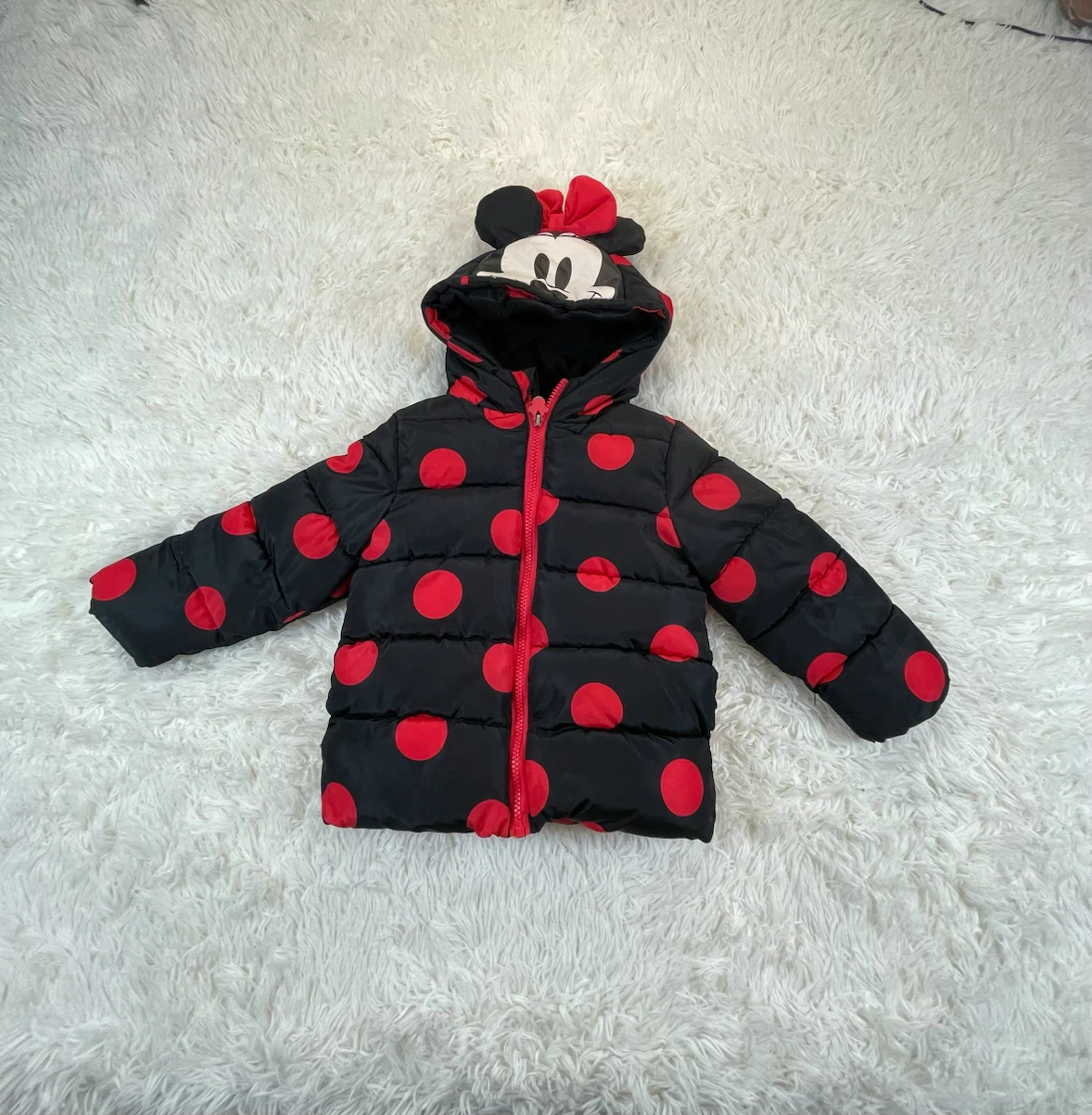 Disney Minnie Mouse Puffer Jacket (0053G)