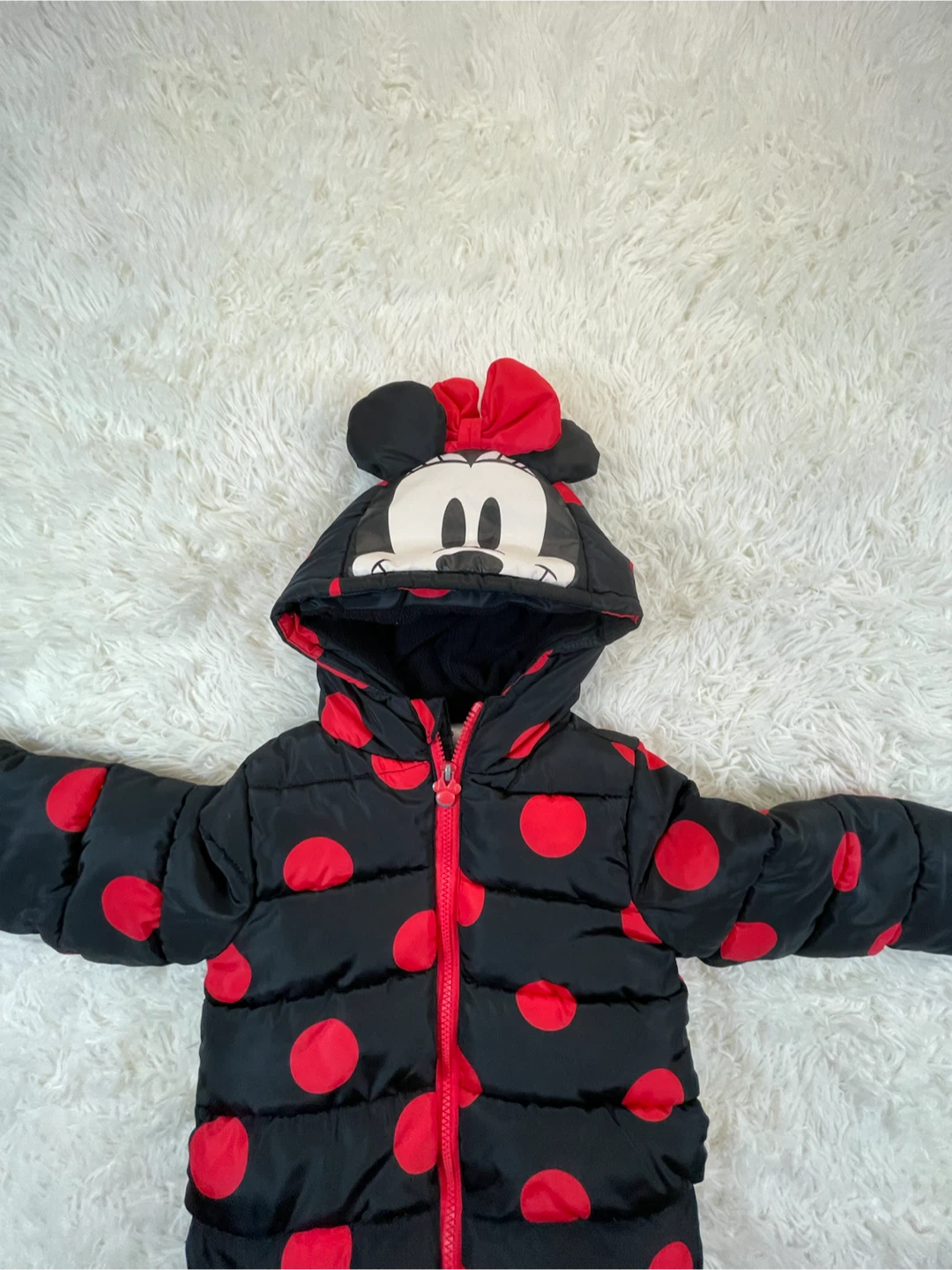 Disney Minnie Mouse Puffer Jacket (0053G) - photo 3