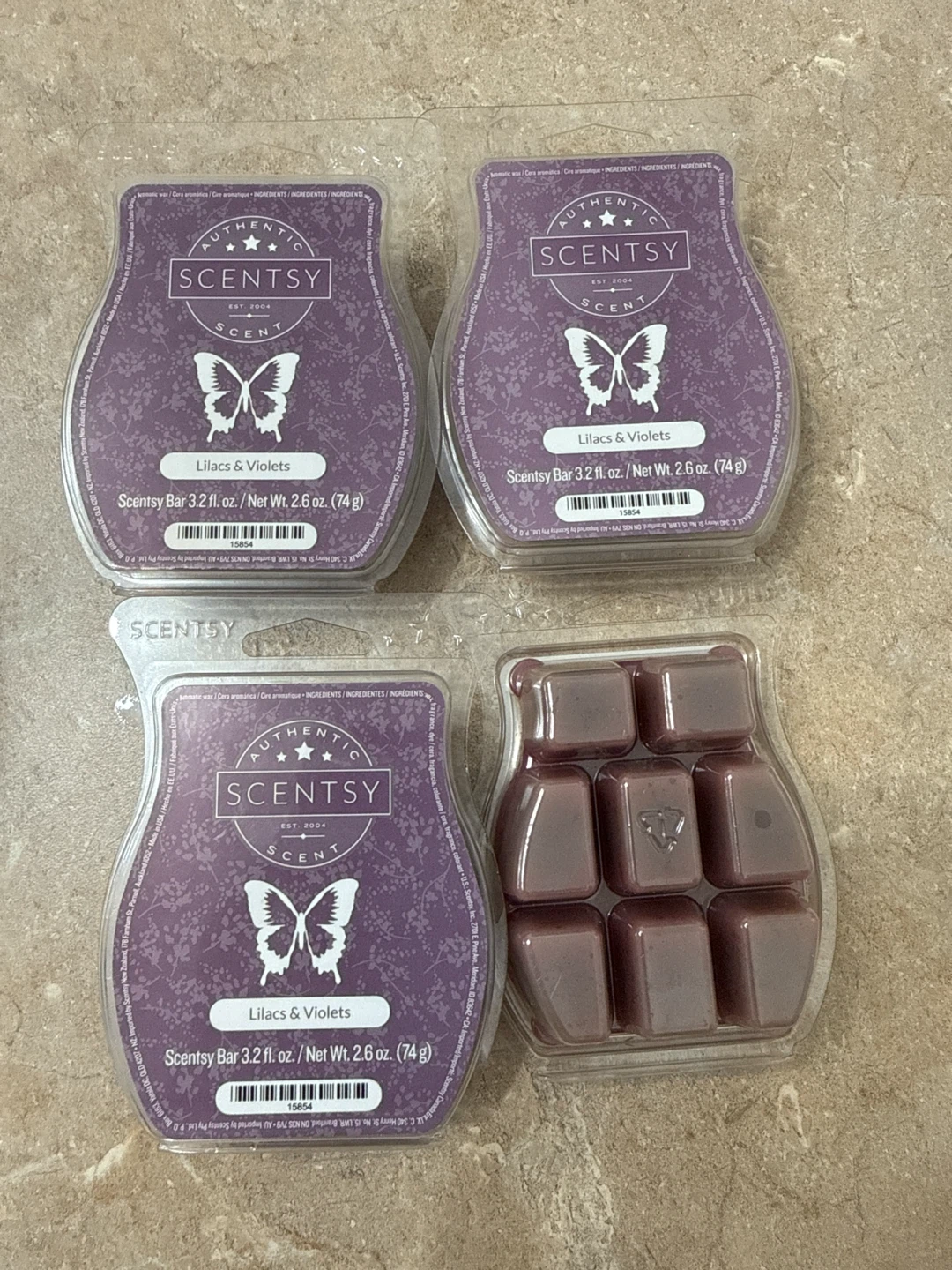 4 Scentsy Wax Bars - photo 4