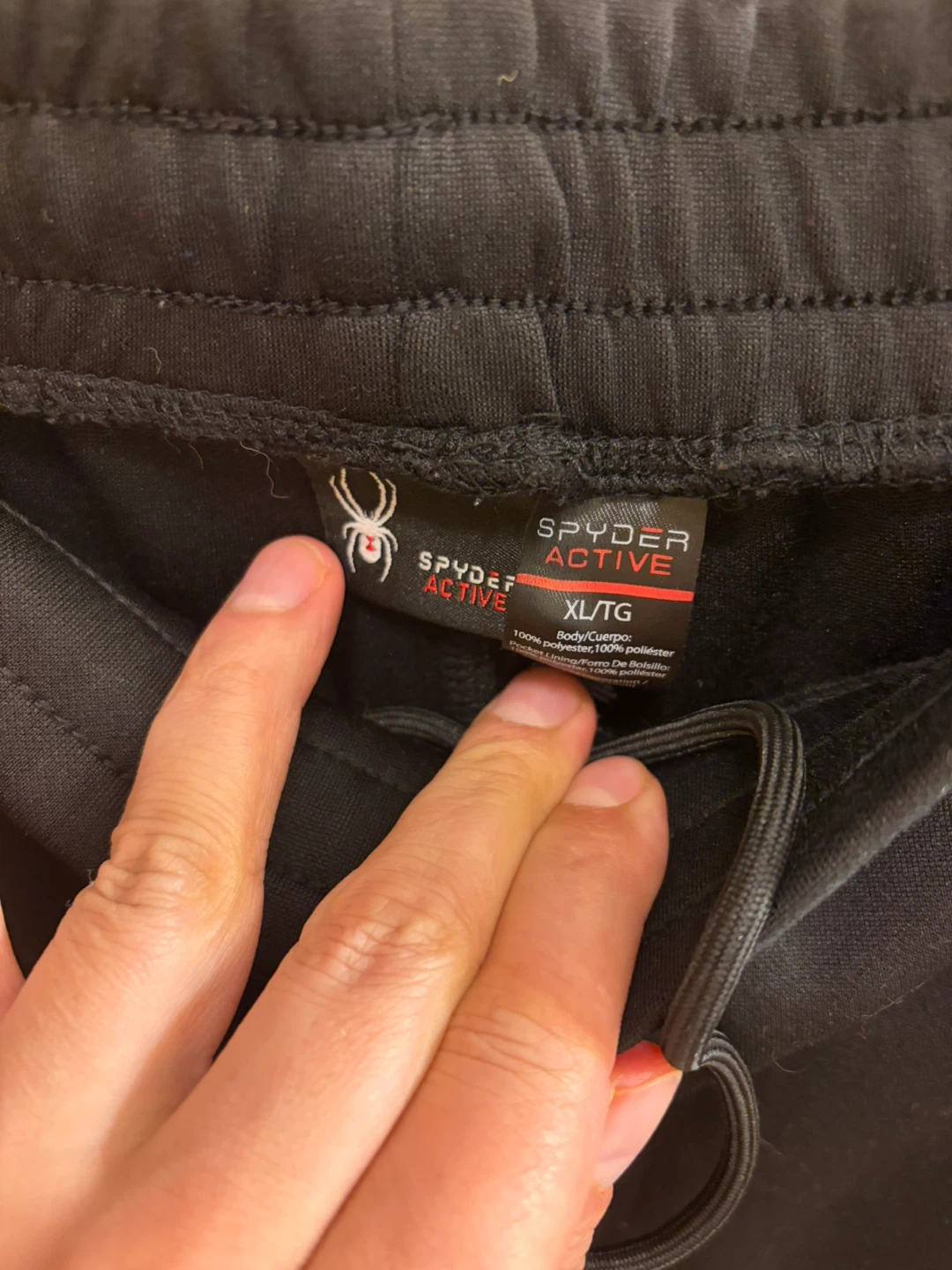 Spyder Active Sweatpants Black XL - photo 3