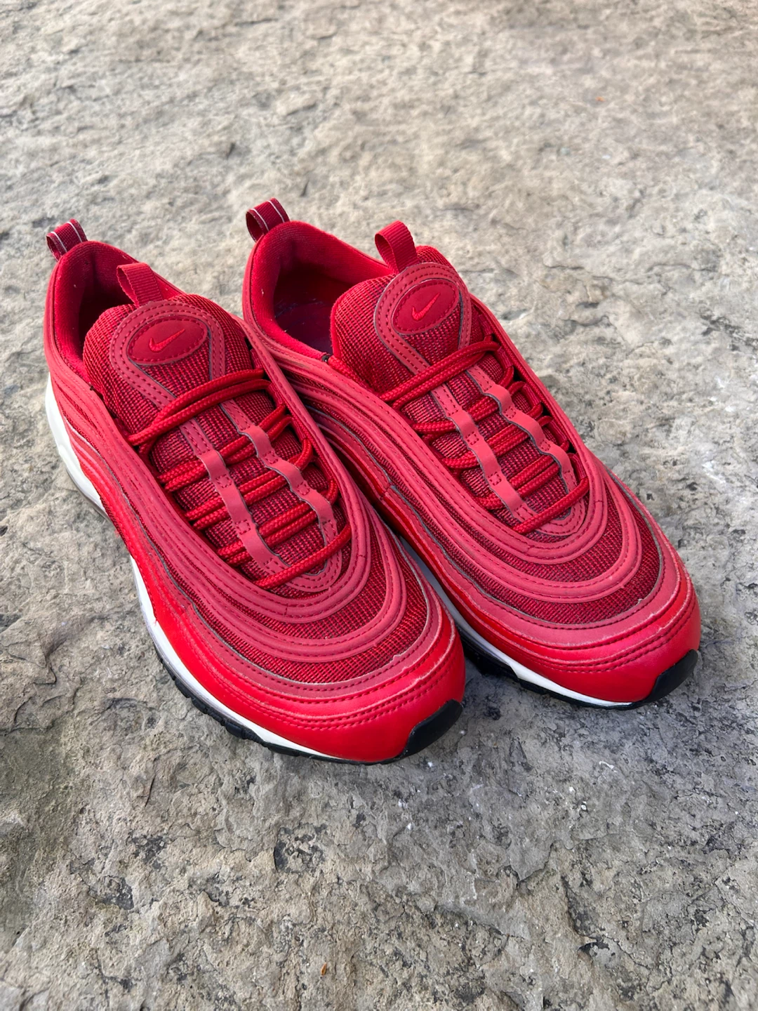 NIKE Air Max 97 ‘University Red’-Women’s size 8 - photo 3