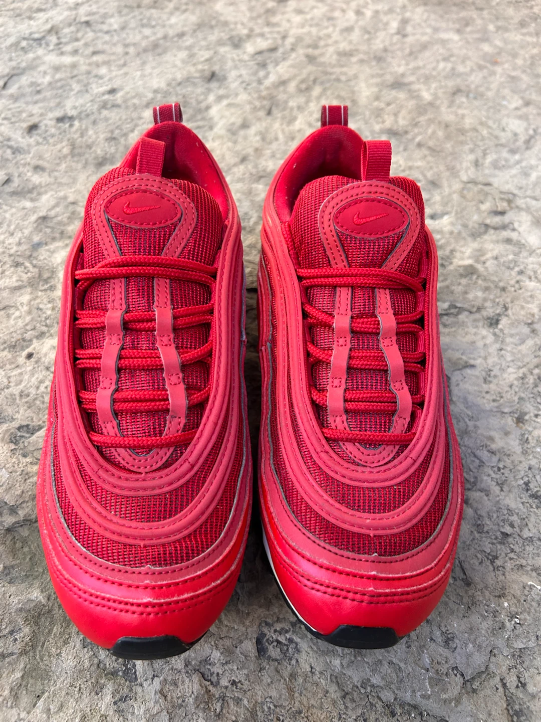 NIKE Air Max 97 ‘University Red’-Women’s size 8 - photo 4