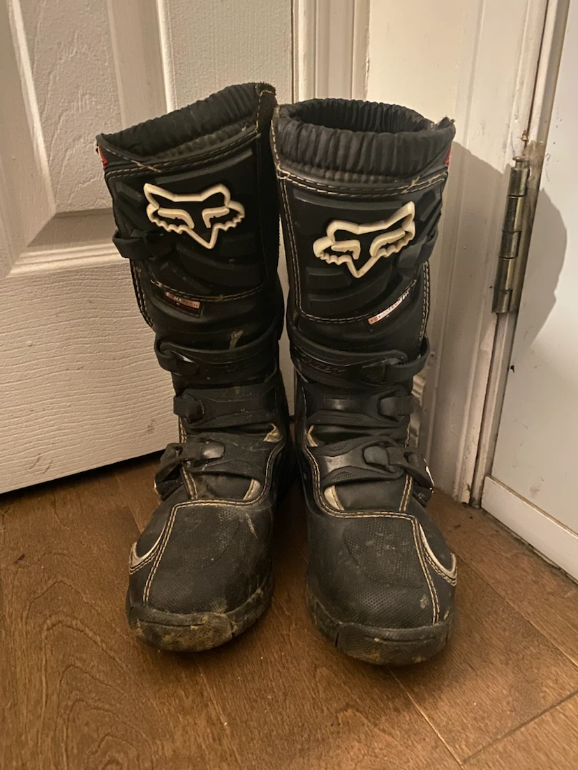 Fox Racing MX Comp 5 Youth Motocross Boots – Size Y6 USAr