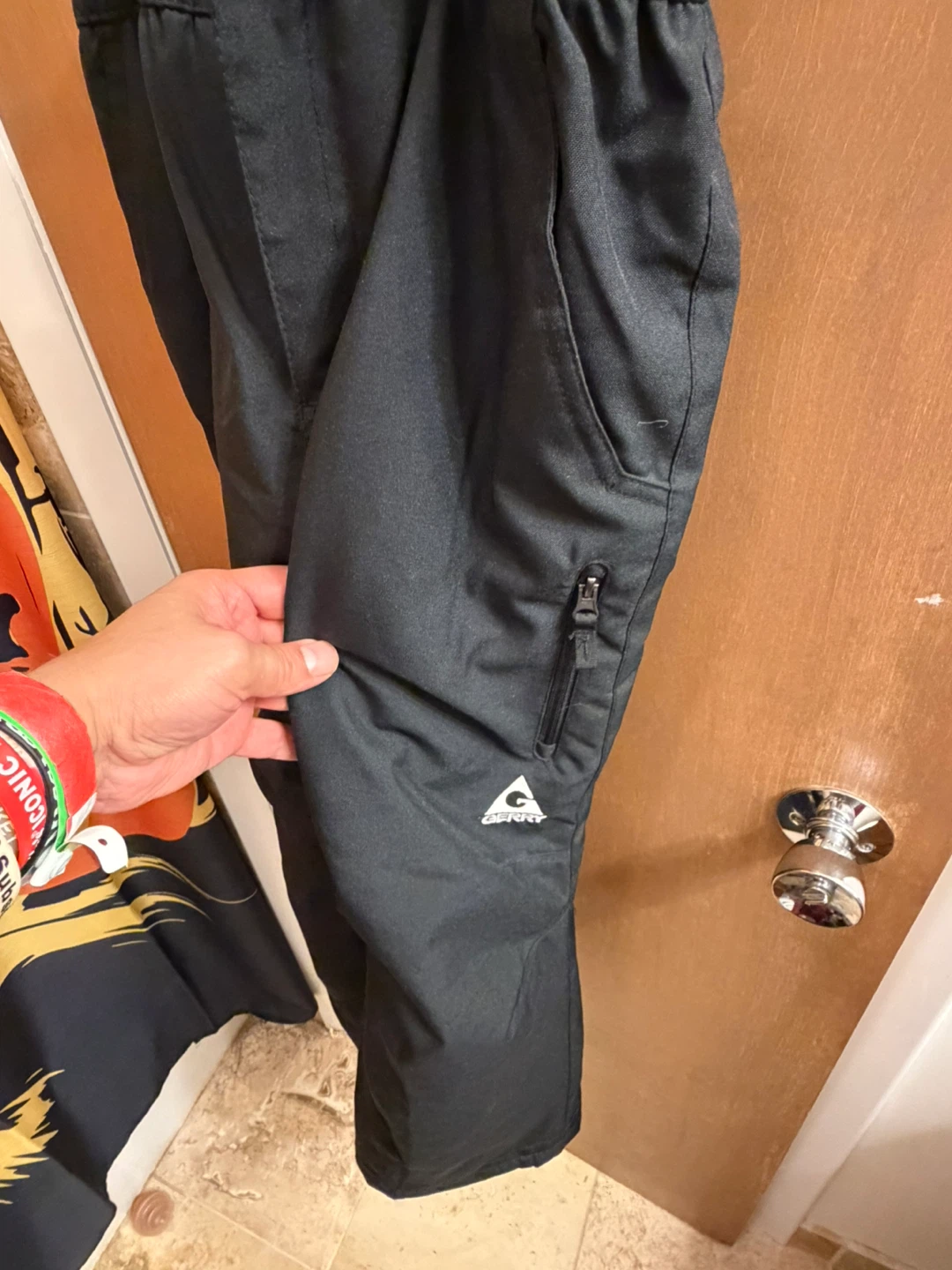 Gerry Kids Black Ski Bibs Size 10/12 - photo 2