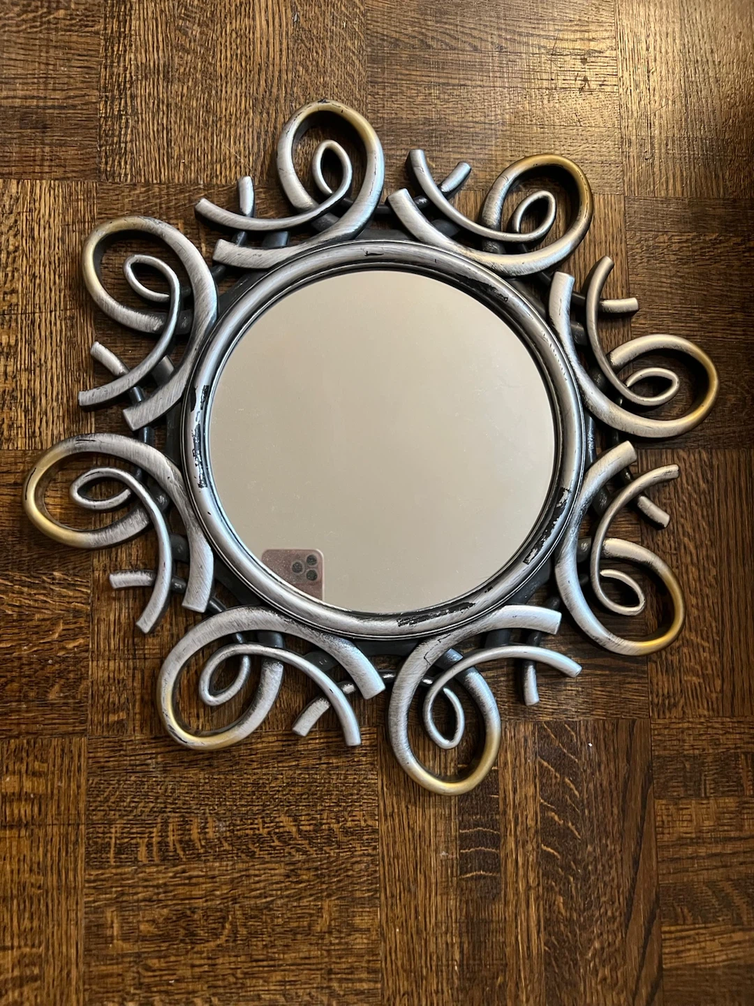 Decorative Silver Wall Mirror