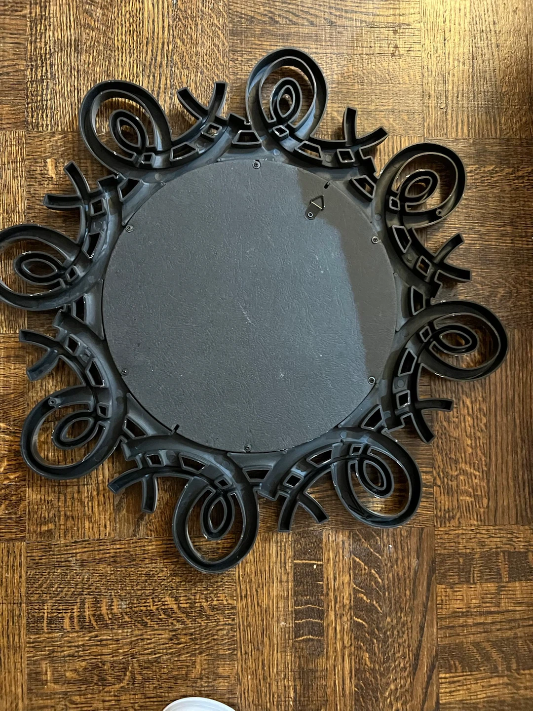 Decorative Silver Wall Mirror - photo 2
