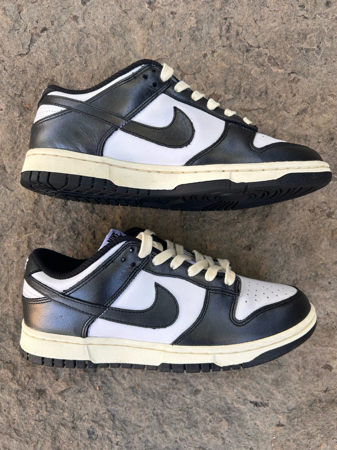 NIKE Dunk Low ‘Vintage Panda’ (FQ8899-100)-Women’s size 7.5 - photo 2